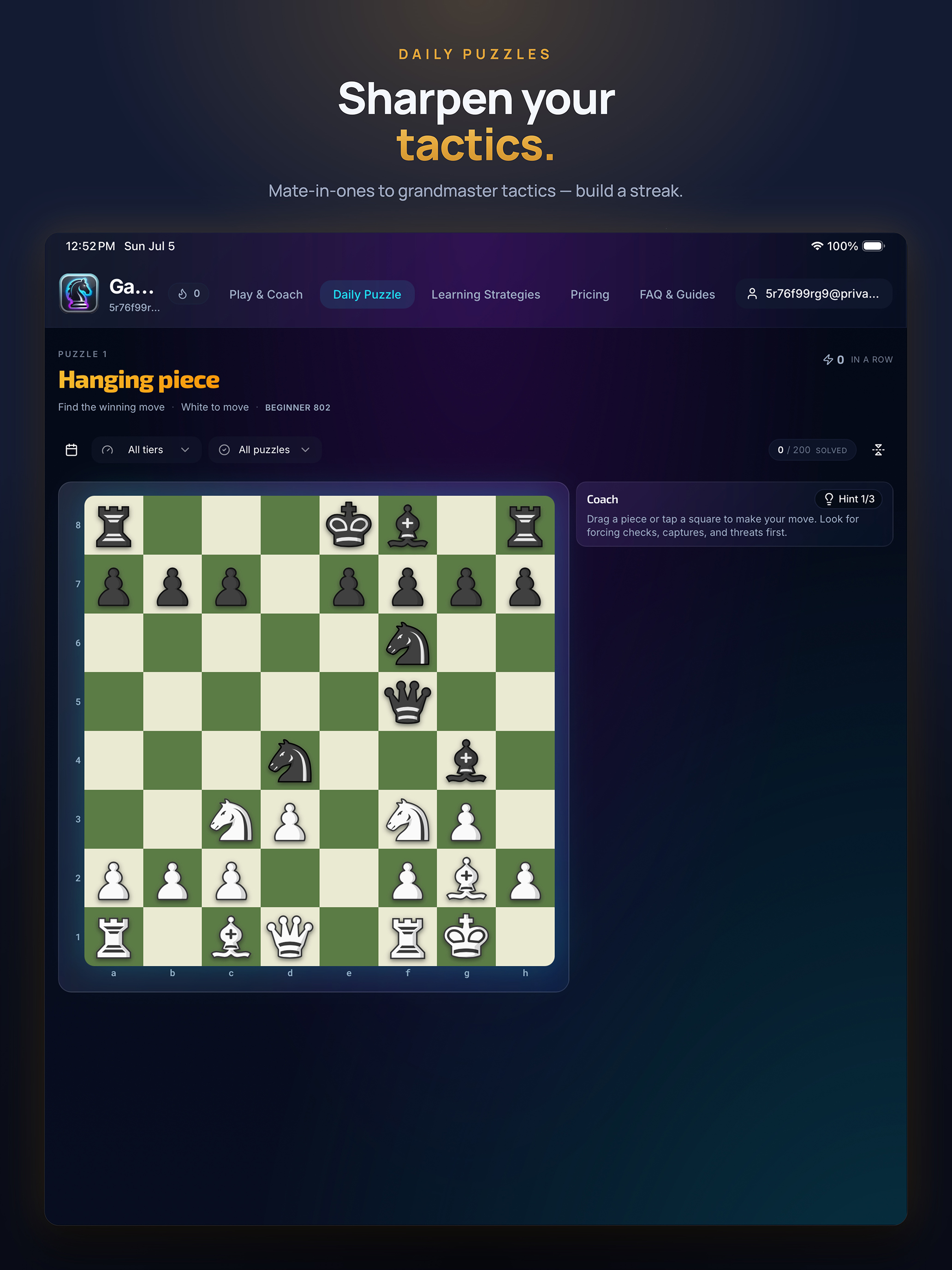 Gambits Edge: Chess Coach screenshot 13