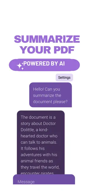Chat4PDF.PDF Summary & AI Chat screenshot 3