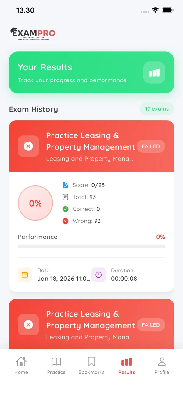 #4. Exam Pro (Pass the First Time) (iOS) By: Pop That App, LLC