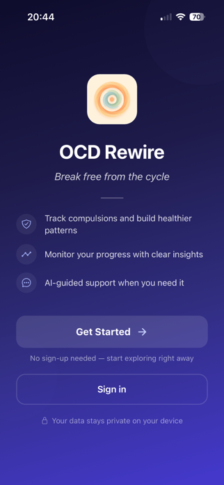 OCD Rewire Screenshot 1 of 9