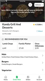 kandy grill and desserts iphone screenshot 3