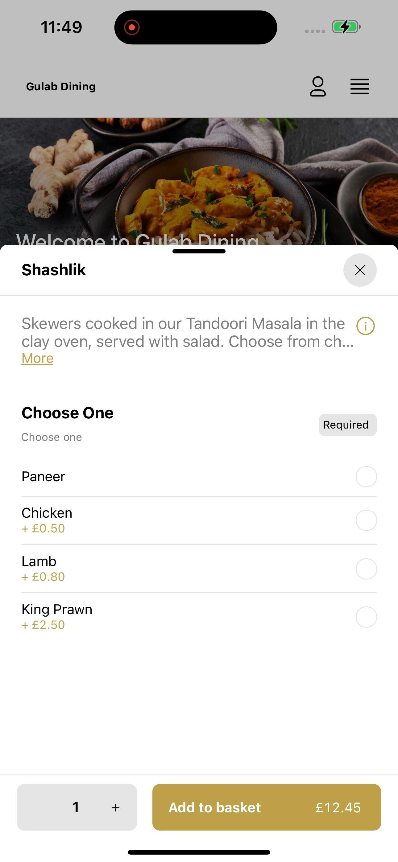 Gulab Dining UK screenshot 7
