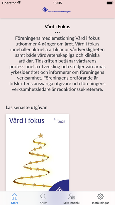 Vård i fokus Screenshot 1 - AppWisp.com Vård i fokus Screenshot 1 - AppWisp.com