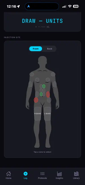 BioRx: Peptide & GLP-1 Tracker screenshot 1