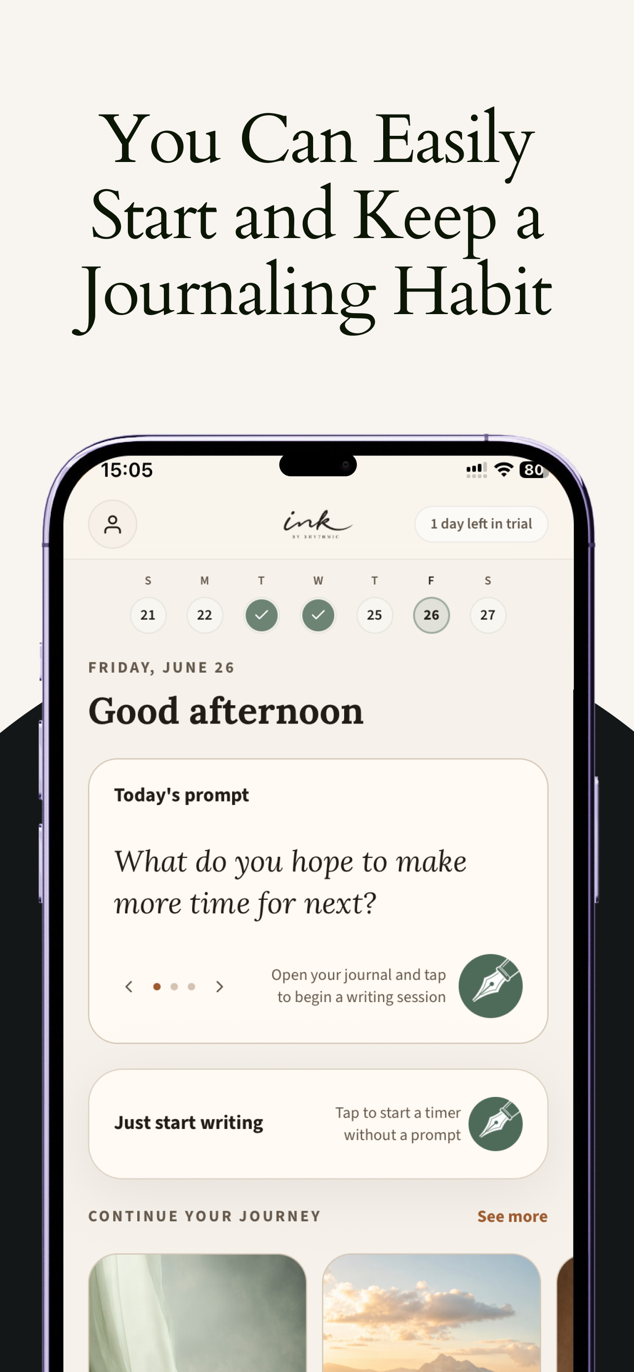 Ink: Daily Journal Prompts screenshot 3