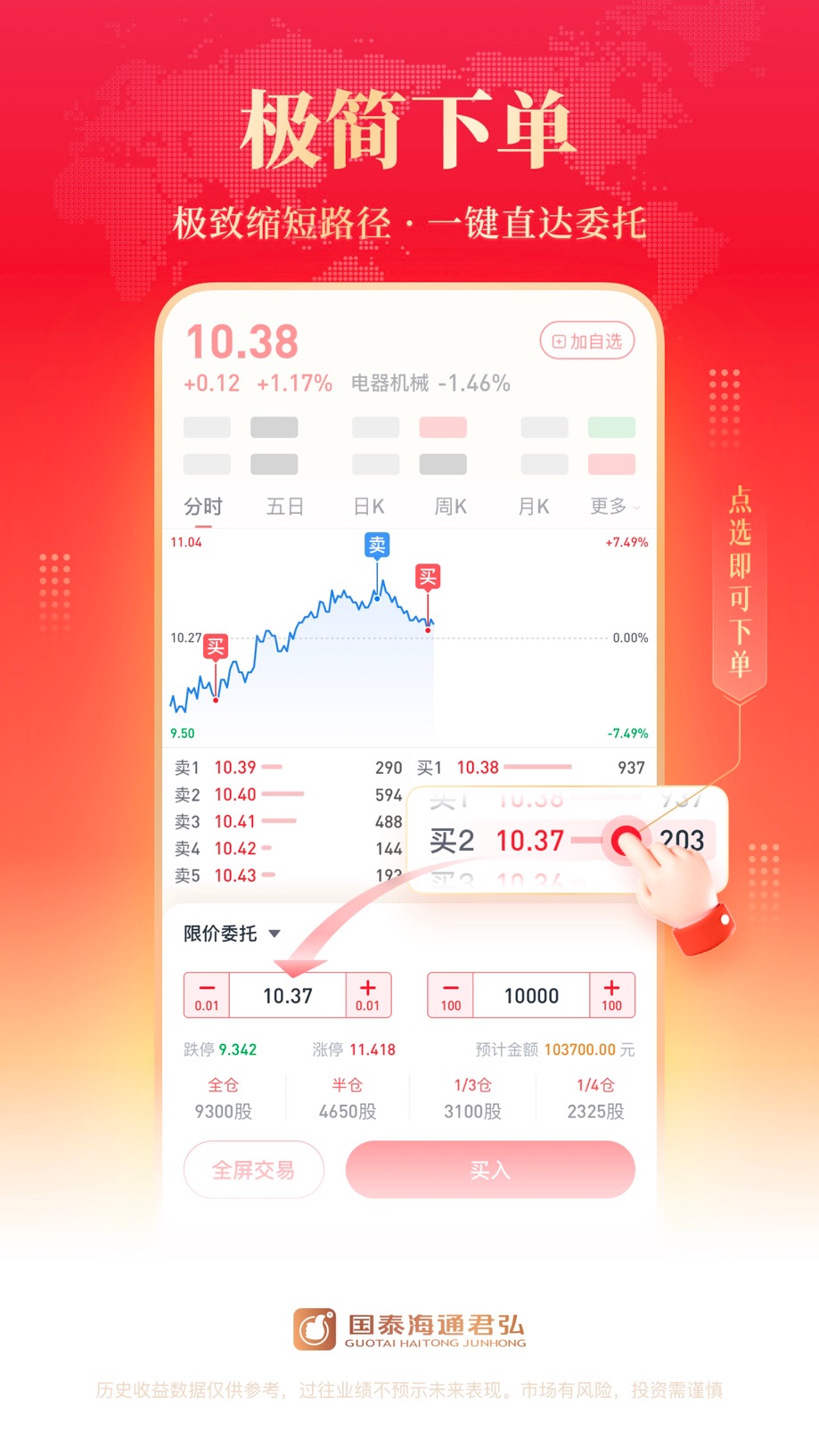 国泰海通君弘-股票开户炒股证券交易 截图