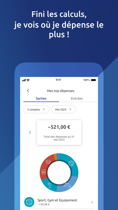 Banque Populaire Screenshot