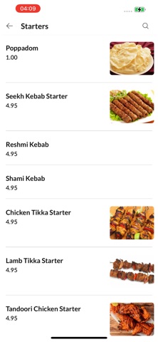 The Garlic Indian iPhone screenshot