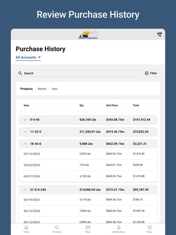 Farmers Cooperative Portal iPad screenshot