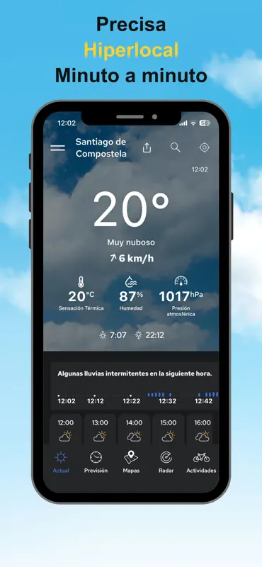 Meteosource El Tiempo y Radar screenshot 1 of 6