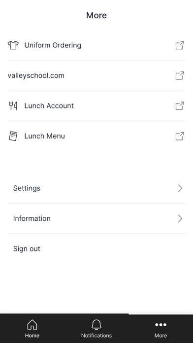 Screenshot 2 of Valley School App