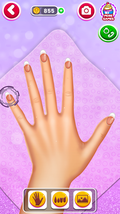 Nail Salon - nail polish games Screenshot