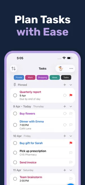 Todino: Tasks & Daily Planner screenshot 1