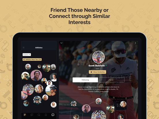 Front Pack iPad screenshot 2 - Social Networking app