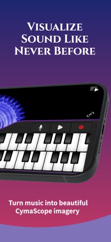 CymaScope Cymatics Visualizer screenshot