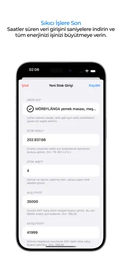 Cuspart: Stok Takibi iPhone Ekran Görüntüsü 2