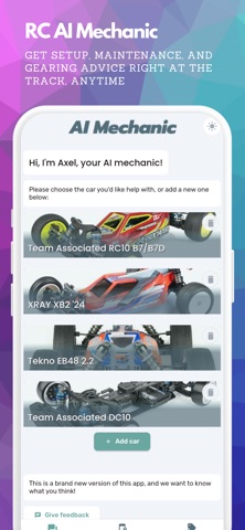 RC AI Mechanic iPhone screenshot