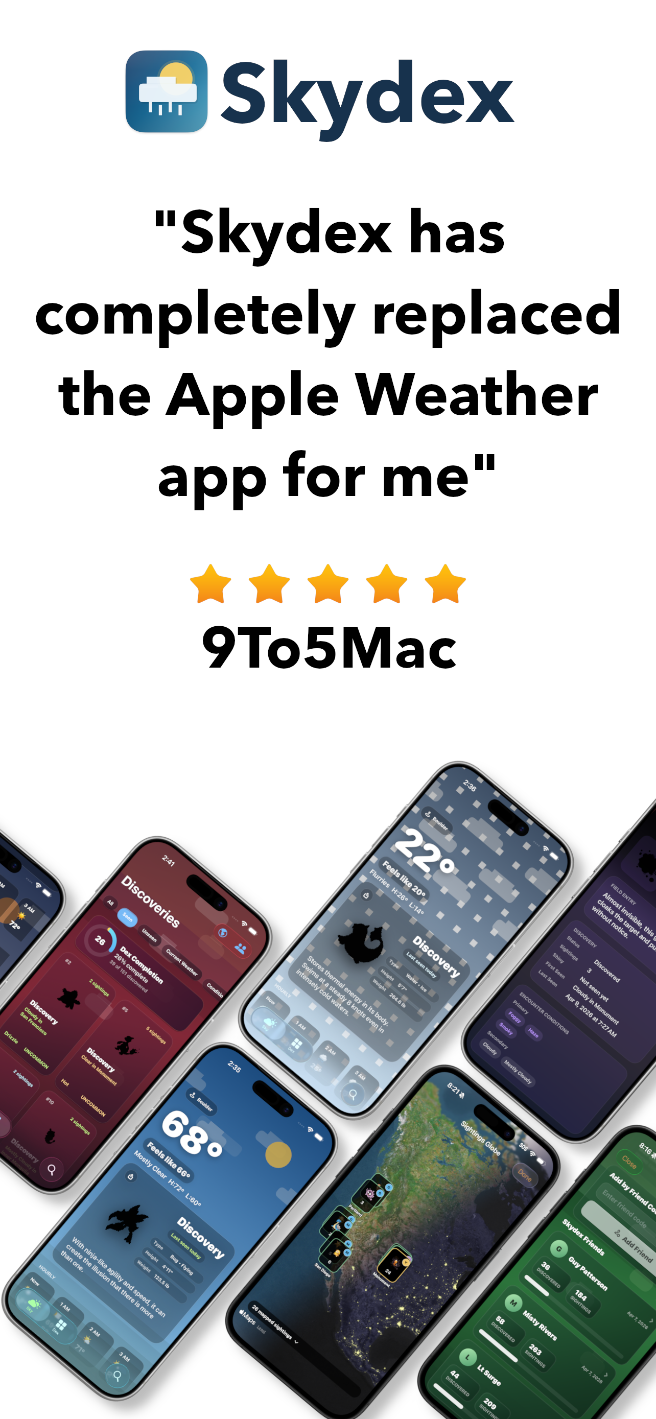 Skydex - Pixel Weather Dex