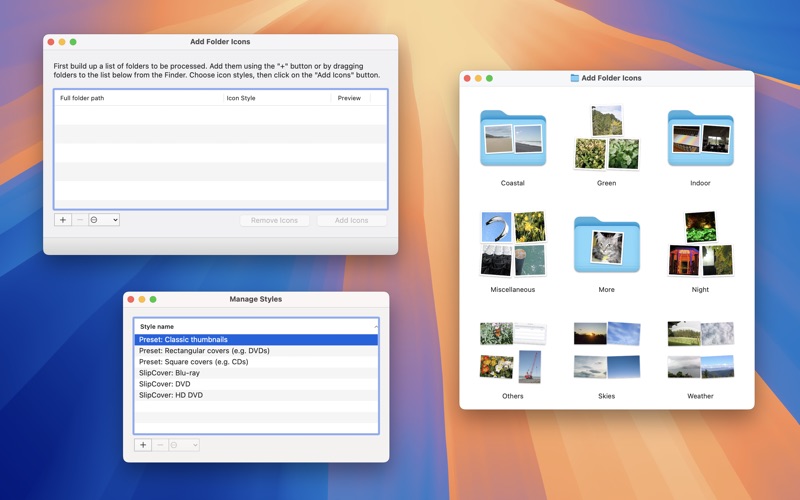 Screenshot #1 pour Add Folder Icons