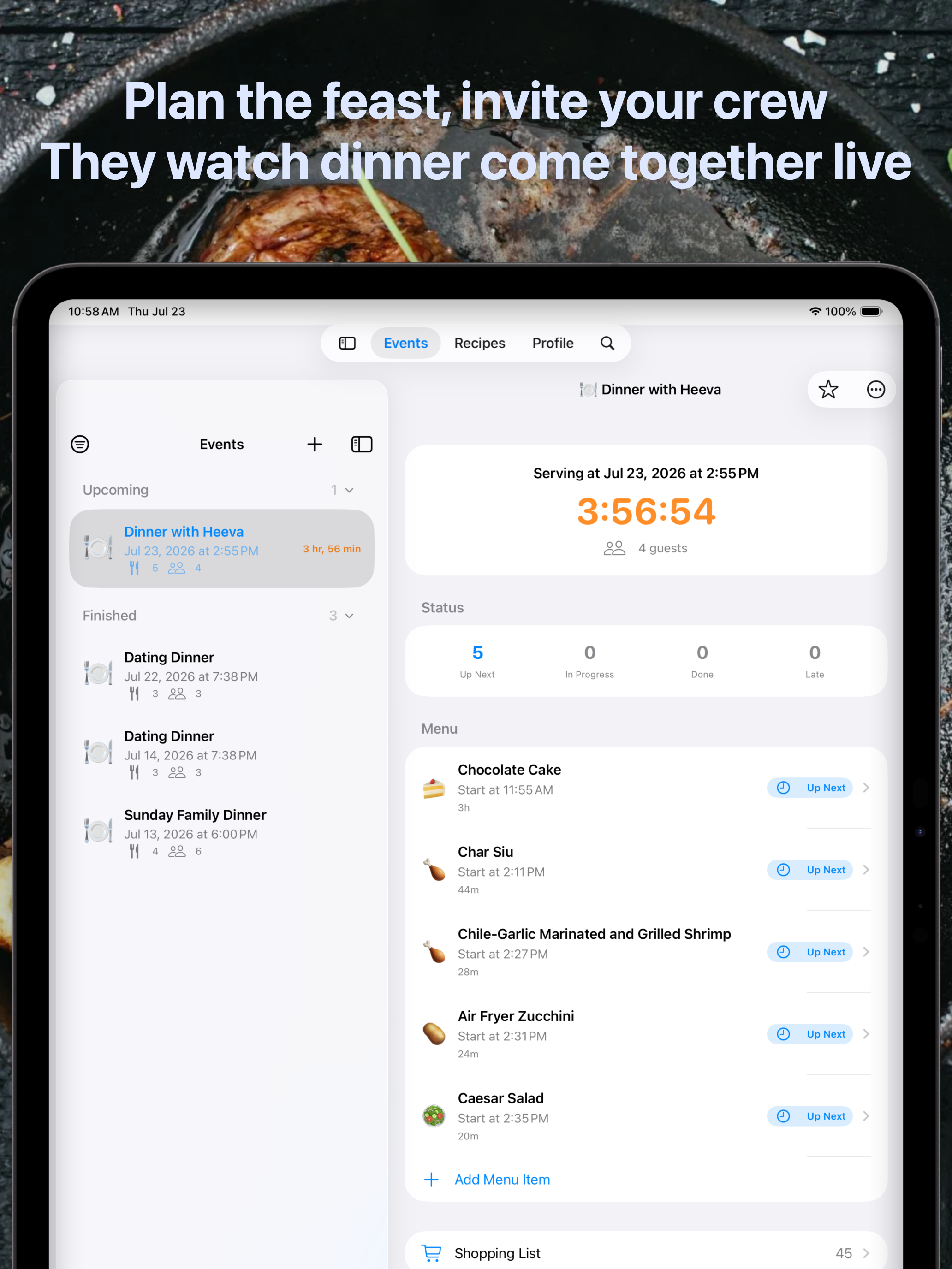 Cooking — Dinner Party Planner screenshot 11