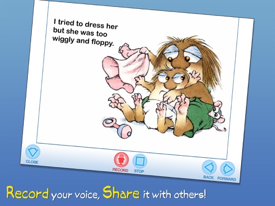 Little Critter Collection #1 iPad screenshot 4 - Book app