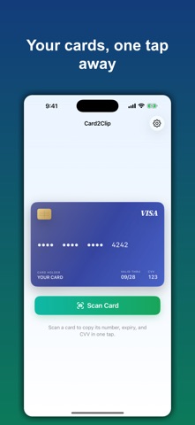 Card2Clip screenshot
