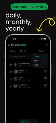 Active Rank iPhone screenshot