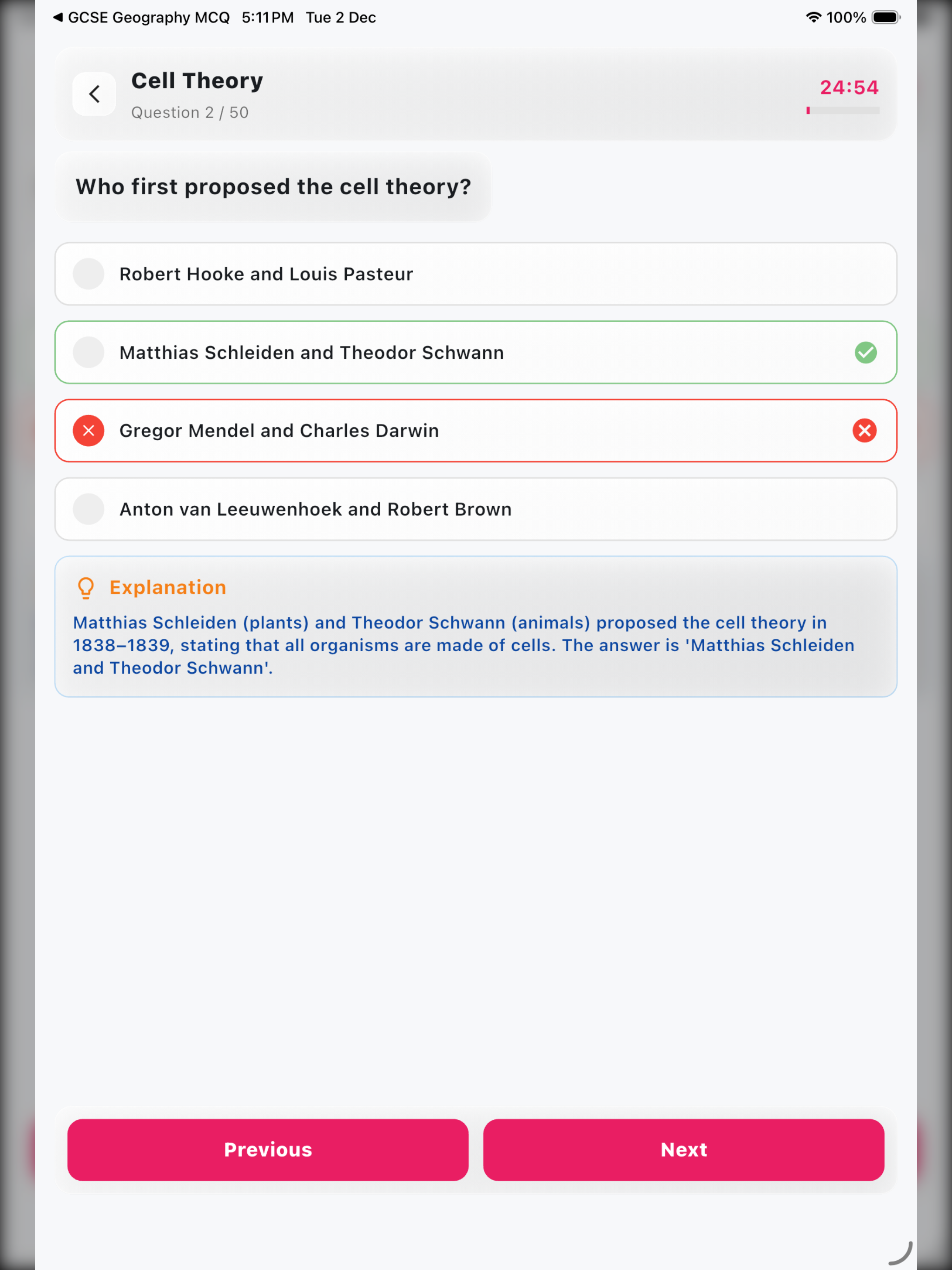High School Biology Practice