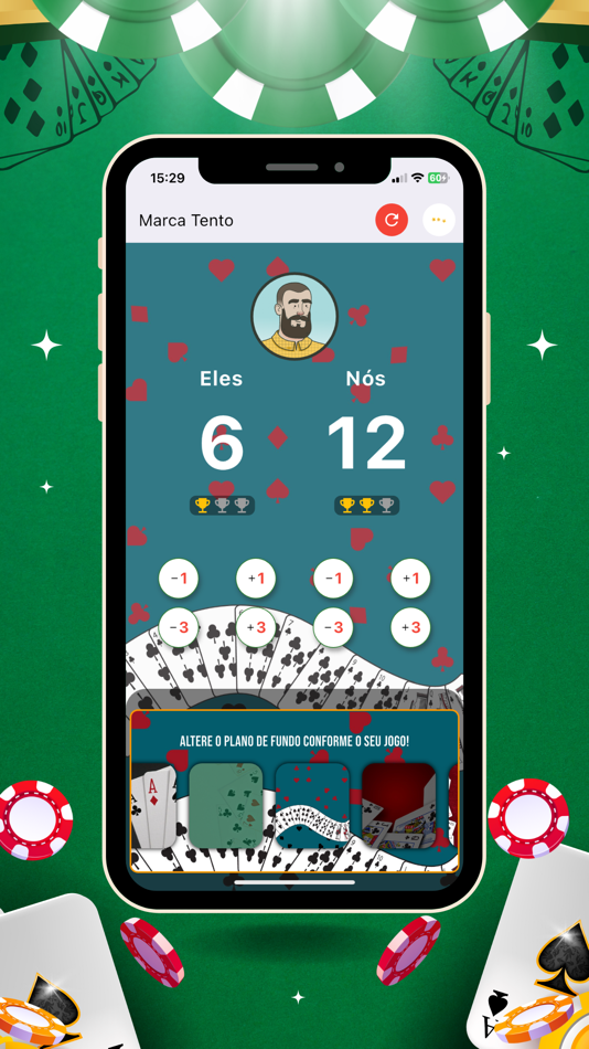 #2. Marca Tento Marcador de Truco (iOS) 由: Leandro Nunes