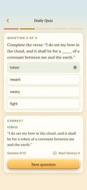 Daily Bible Games: Word & Quiz screenshot 2