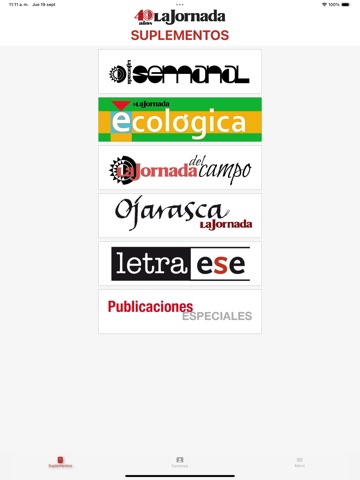La Jornada iPad screenshot 7
