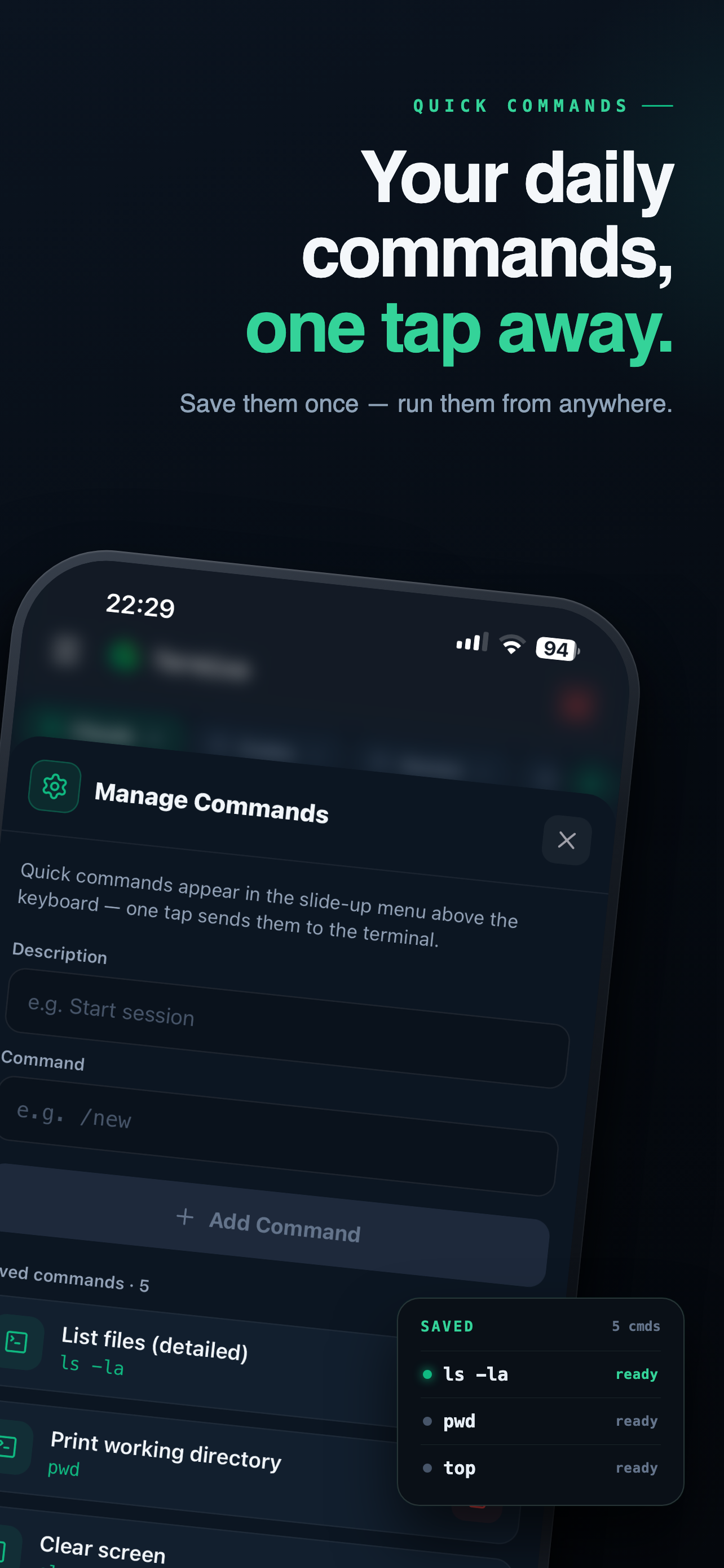 Termixa — Remote AI Terminal screenshot 7