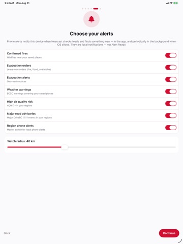 Nearcast iPad screenshot 3