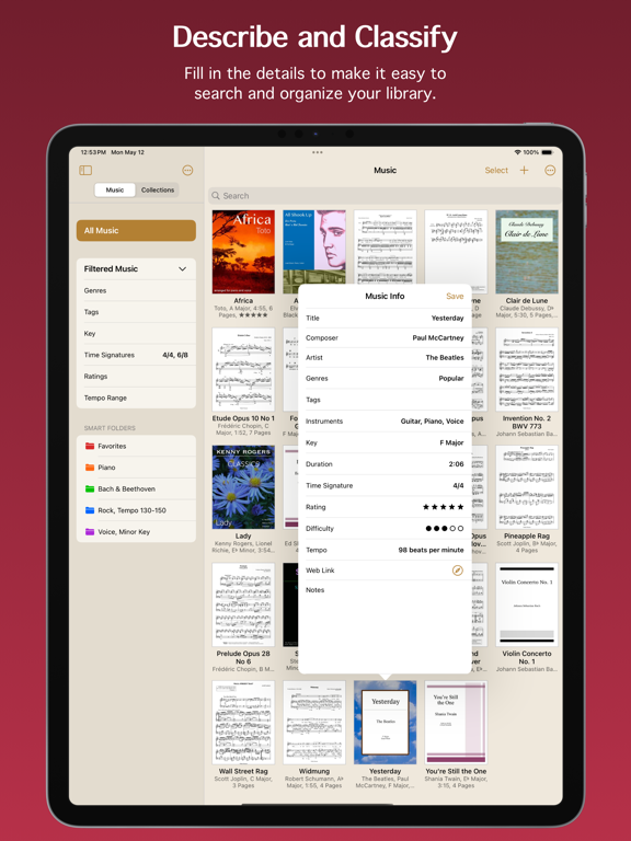 Screenshot #6 pour Paperless Music