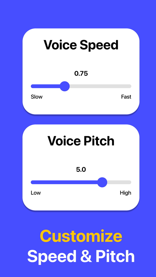 #5. Text to Speech AI - Voice Over (iOS) 来自: Anant Patni