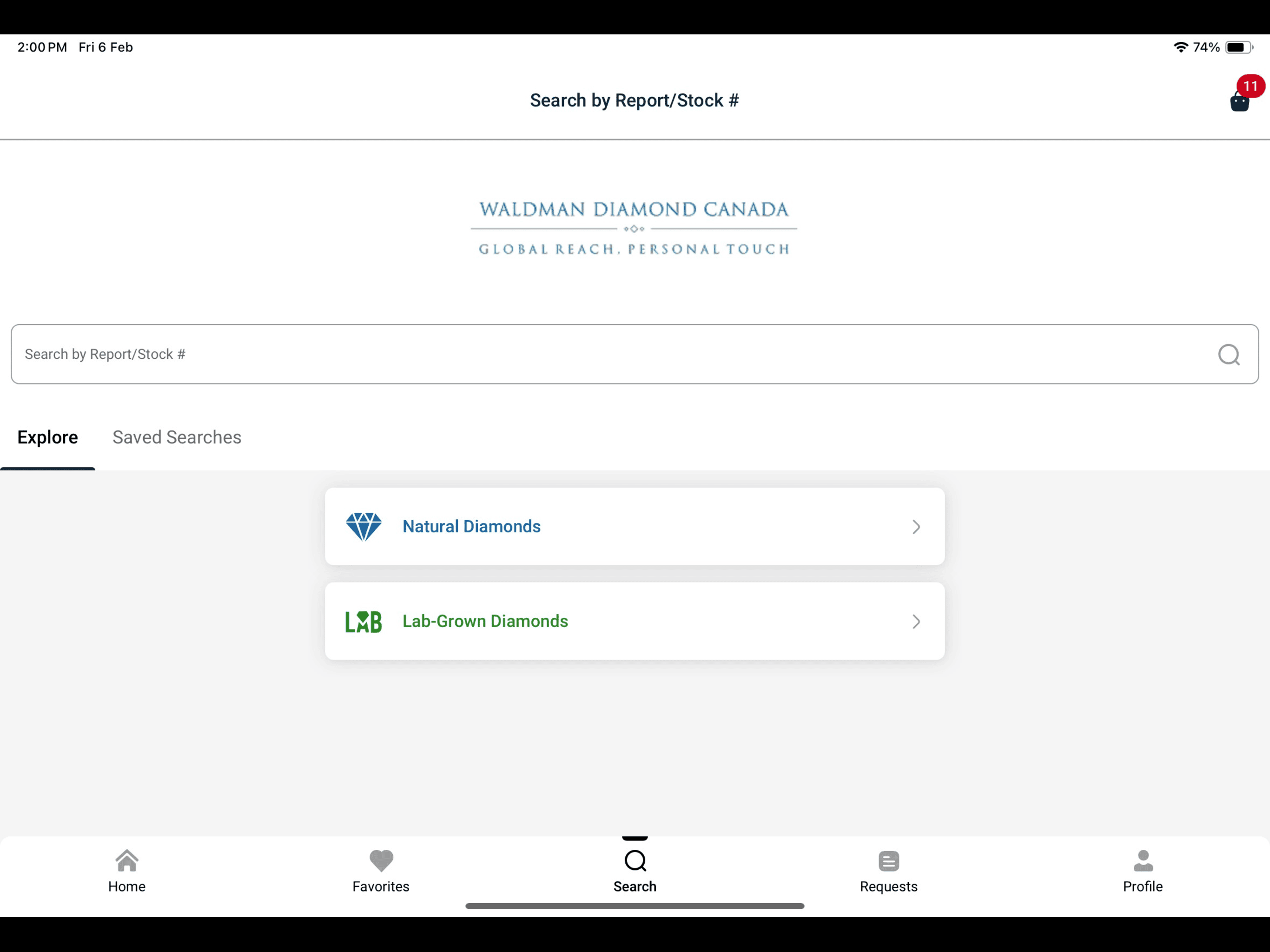 Waldman Diamond Canada LTD screenshot 7