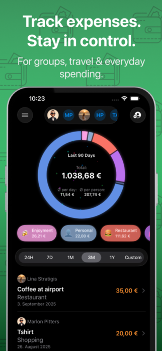 Costify: Expense Tracker Screenshot 1 of 10