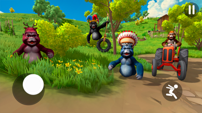 Gorilla Hill Climber Tag Race Screenshot