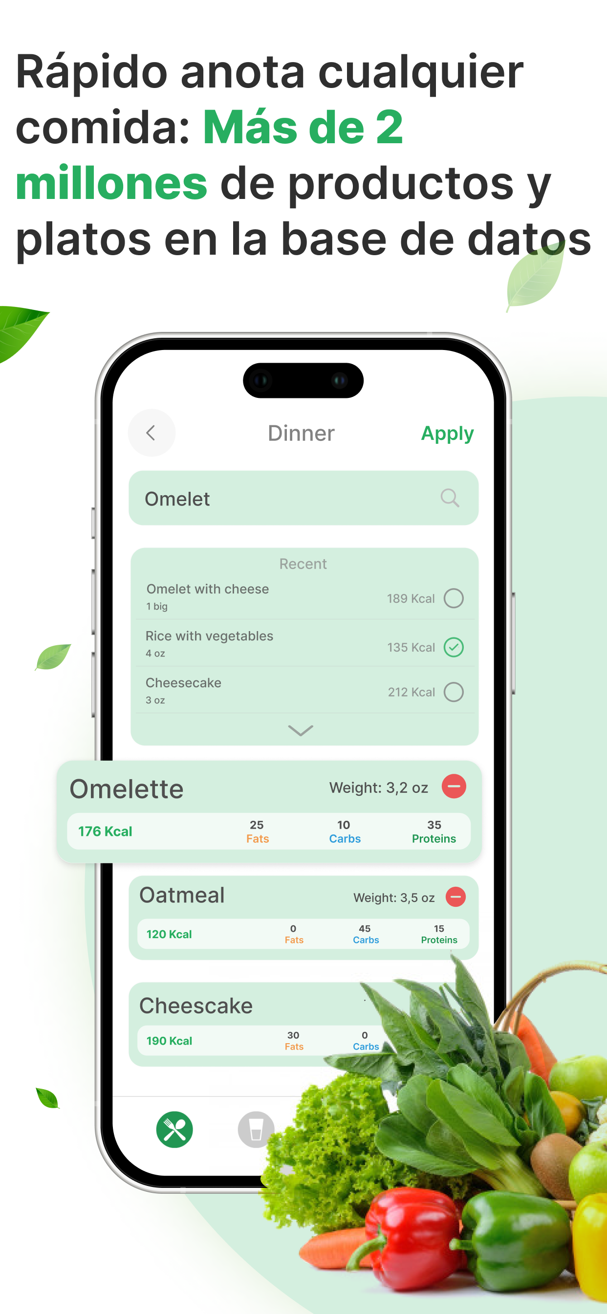 Calorie Counter & Food Log
