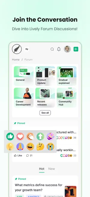 Gradual - Community Platform screenshot 4