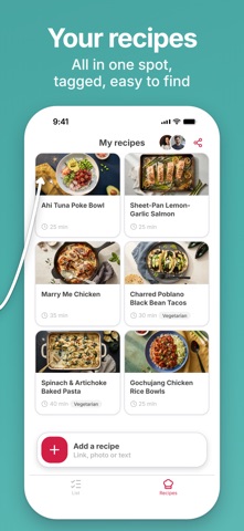 Grocery List Recipes SuperPlan Screenshot 4 of 8