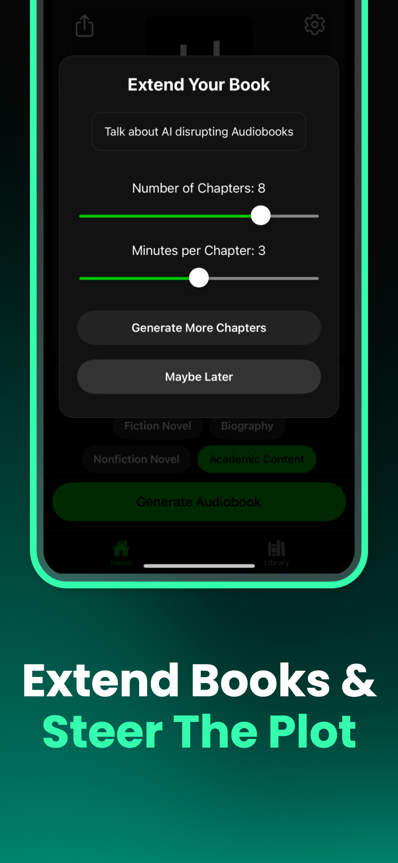 bookmkr| - AI Audiobooks