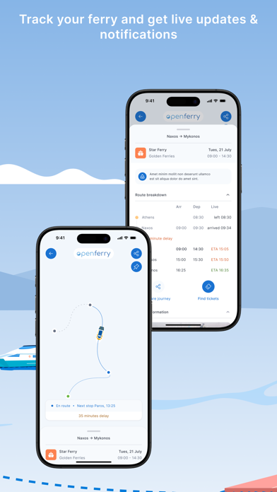 Openferry(NISEA):Ferry Tickets Screenshot