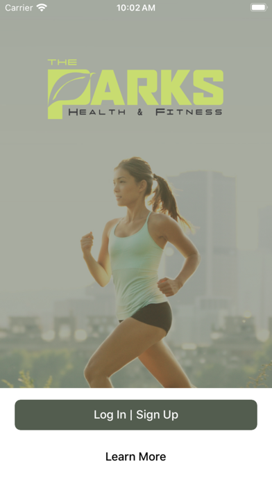 The Parks Health & Fitness iPhone screenshot