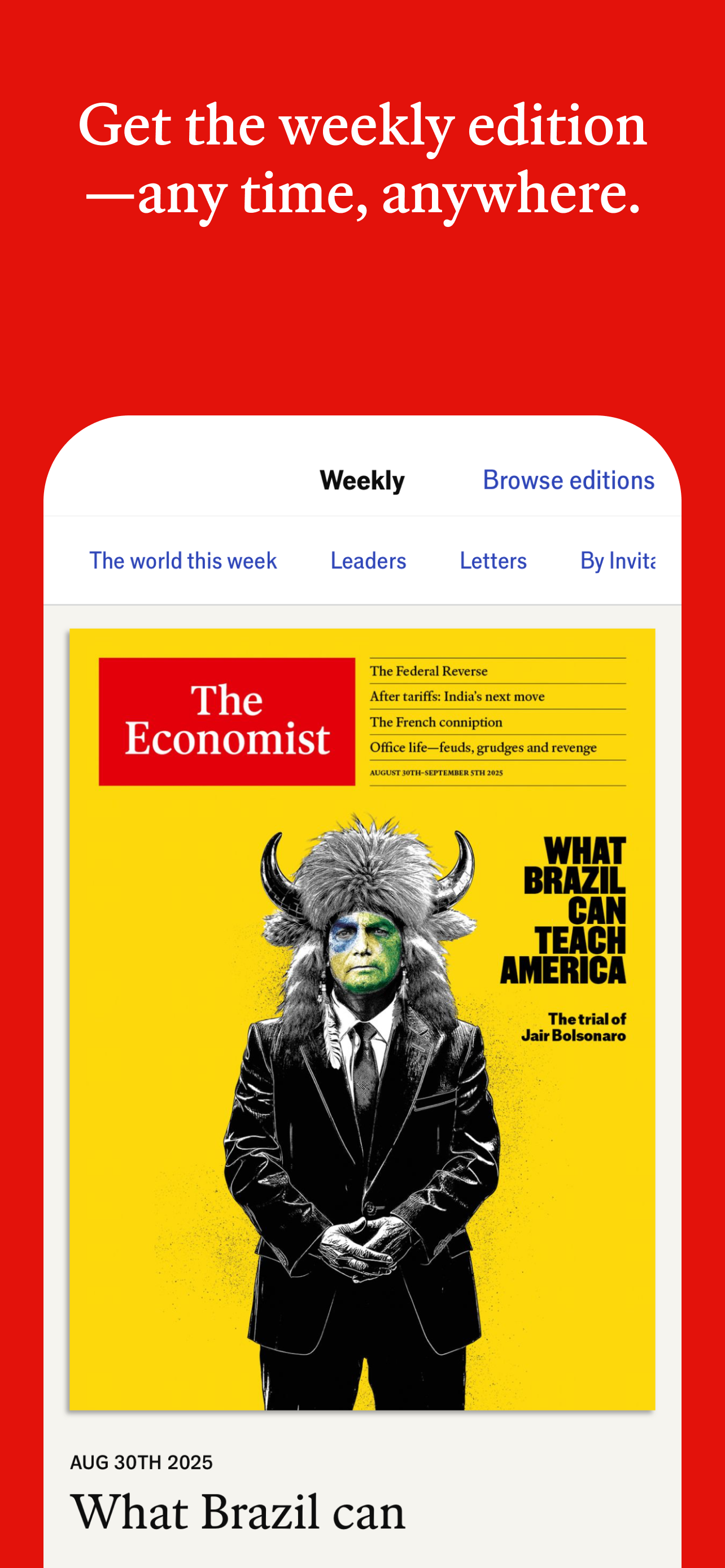 The Economist - News, Podcasts screenshot 8