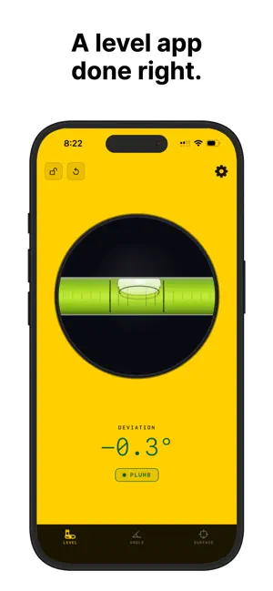 Plumb: Bubble Spirit Level screenshot 1