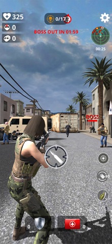 BlitzStrike: 3D Gun Battle iPhone screenshot