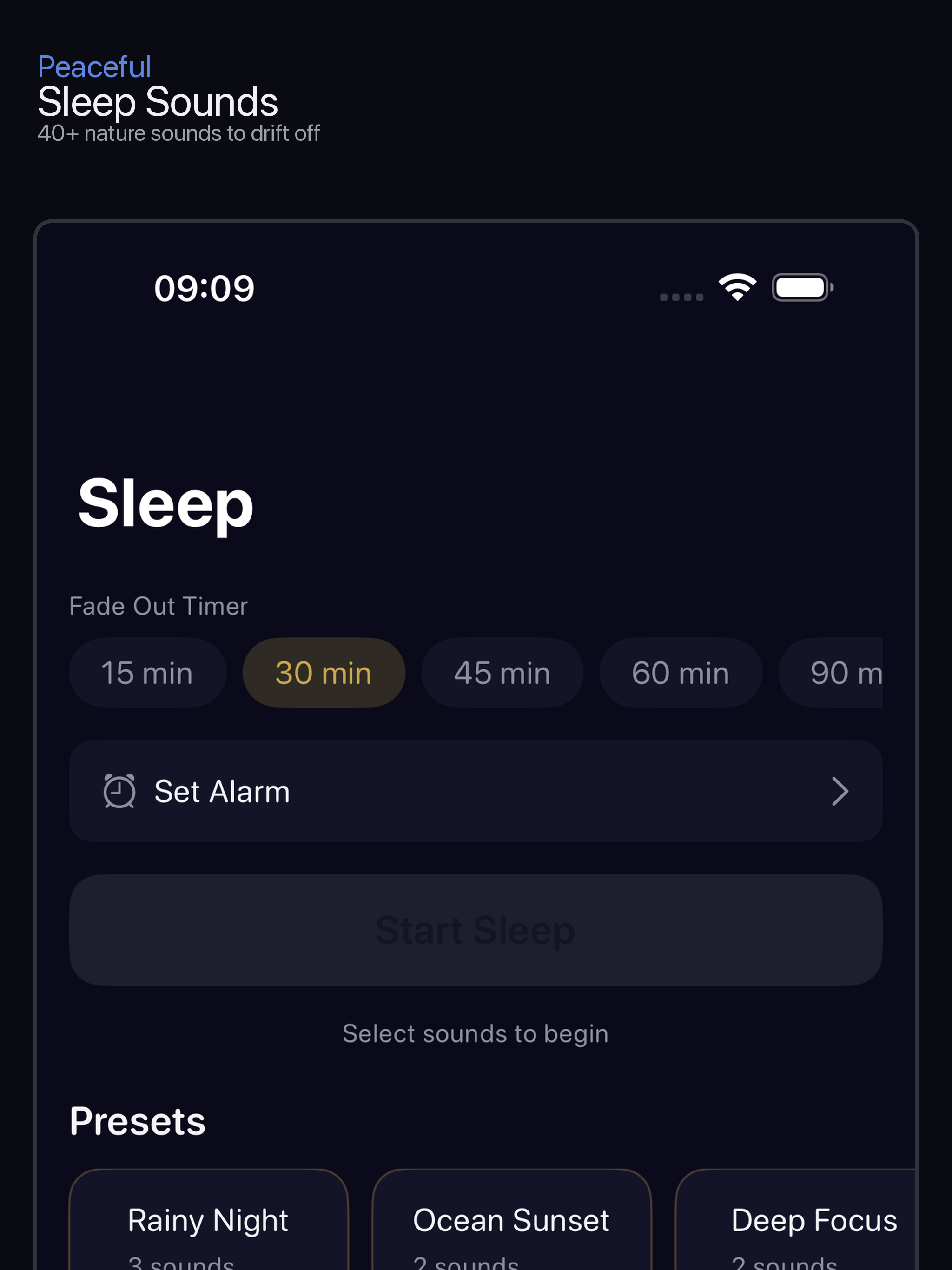 Meditation Timer & Sleep Sound