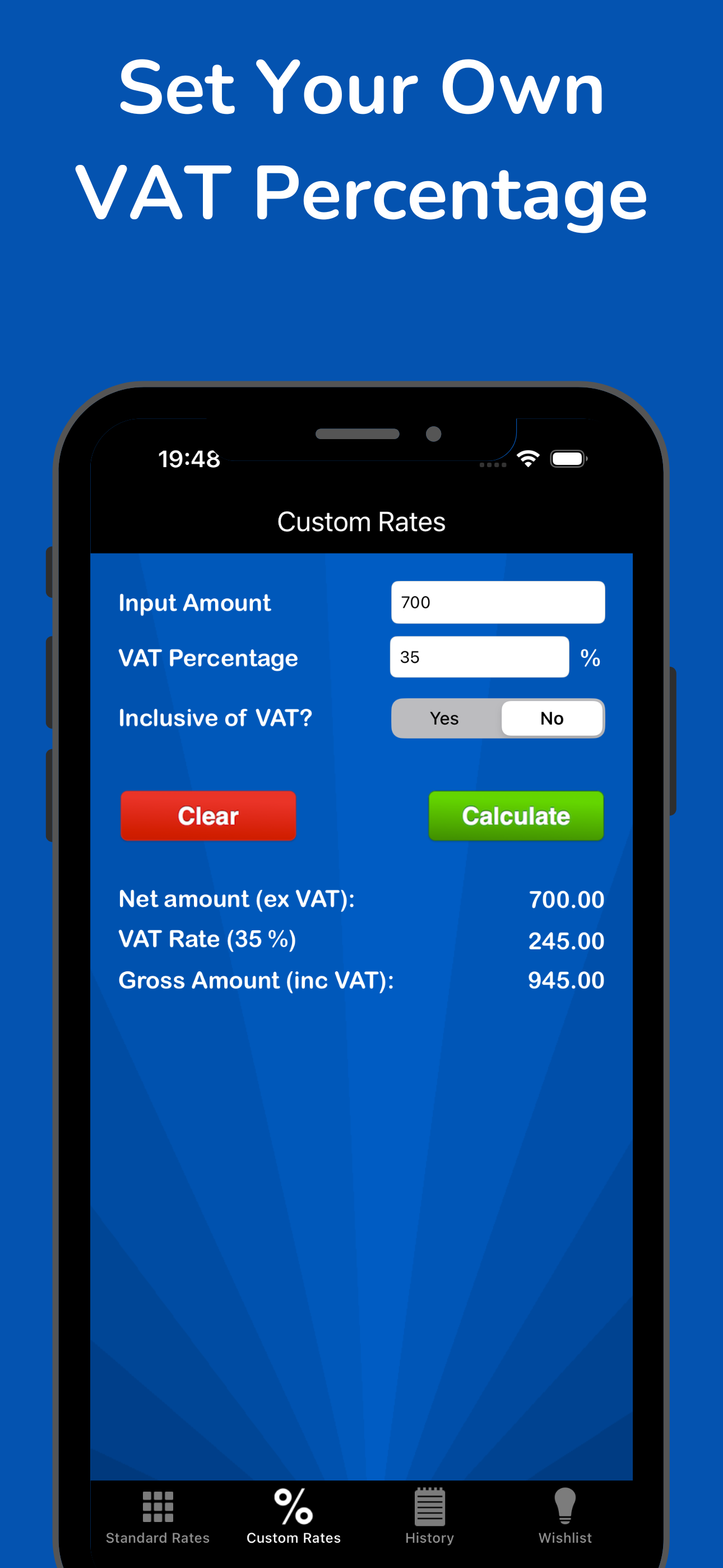 Calc VAT – VAT Calculator