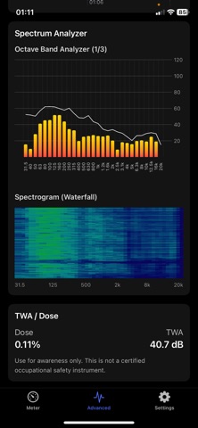 Decibel Meter: db meter. screenshot